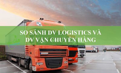 Sự Khác Nhau Giữa Vận Chuyển Hàng Hóa Và Dịch Vụ Logistics