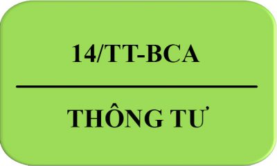 Thông tư 14 TT-BCA