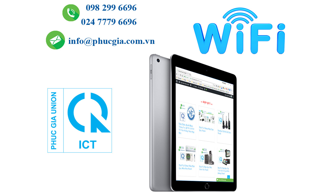 Công Bố Hợp Quy Máy Tính Bảng (Ipad) Wifi