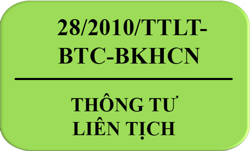thng t 29 2007 ttlt btc bkhcn