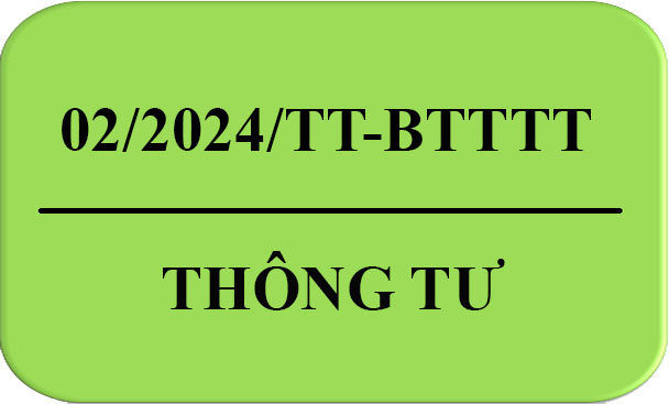 Thông tư 02/2024/TT-BTTTT