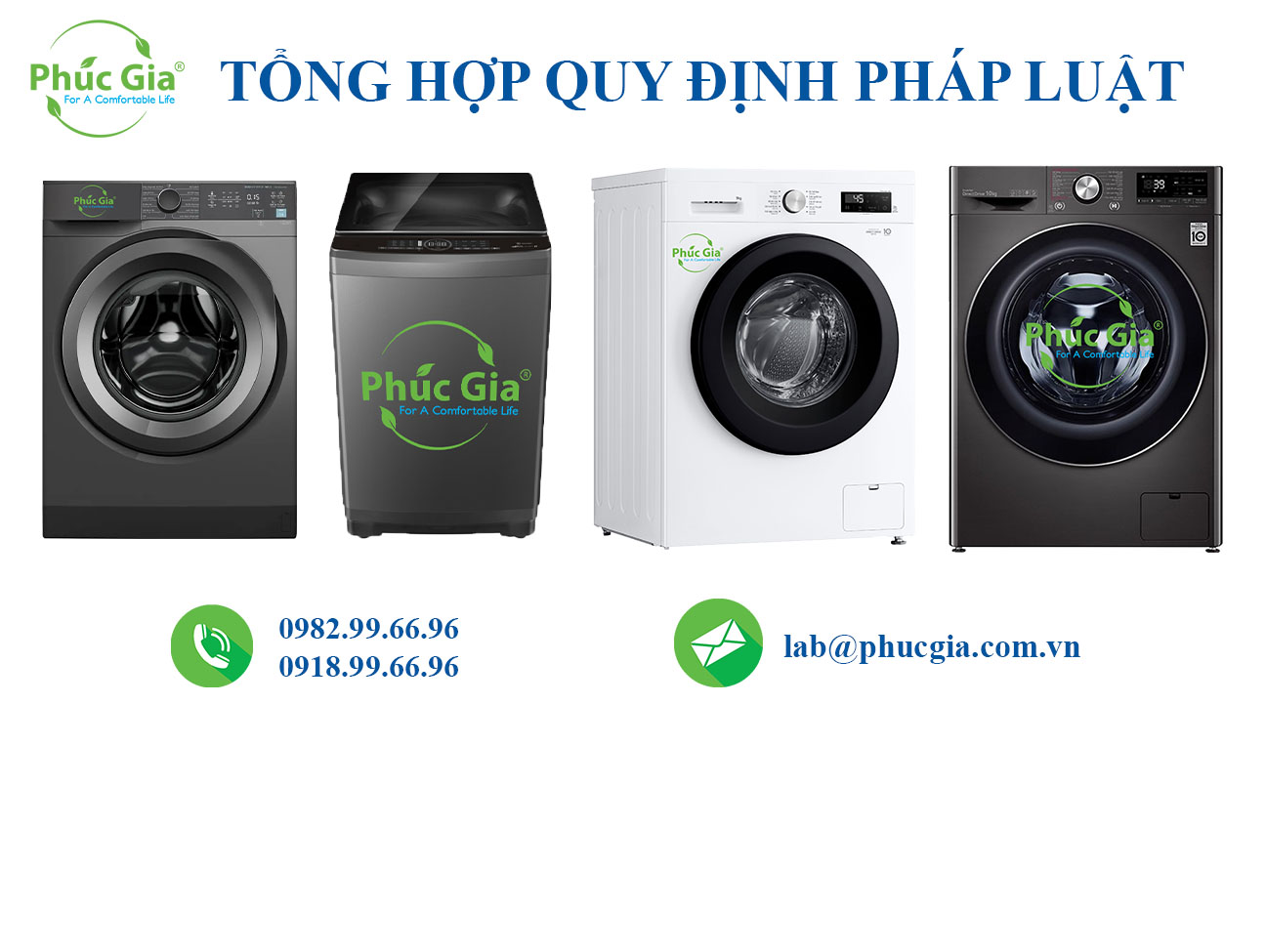 Tổng Hợp Quy Định Pháp Luật Đối Với Máy Giặt Gia Dụng