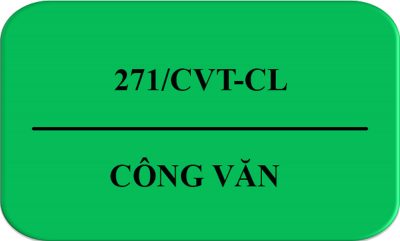 Công Văn 271/CVT-CL Về Gắn Nhãn, Dấu Hợp Quy DVB-T2