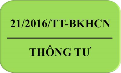 Thông Tư 21/2016/TT-BKHCN Về An Toàn Thiết Bị Điện, Điện Tử