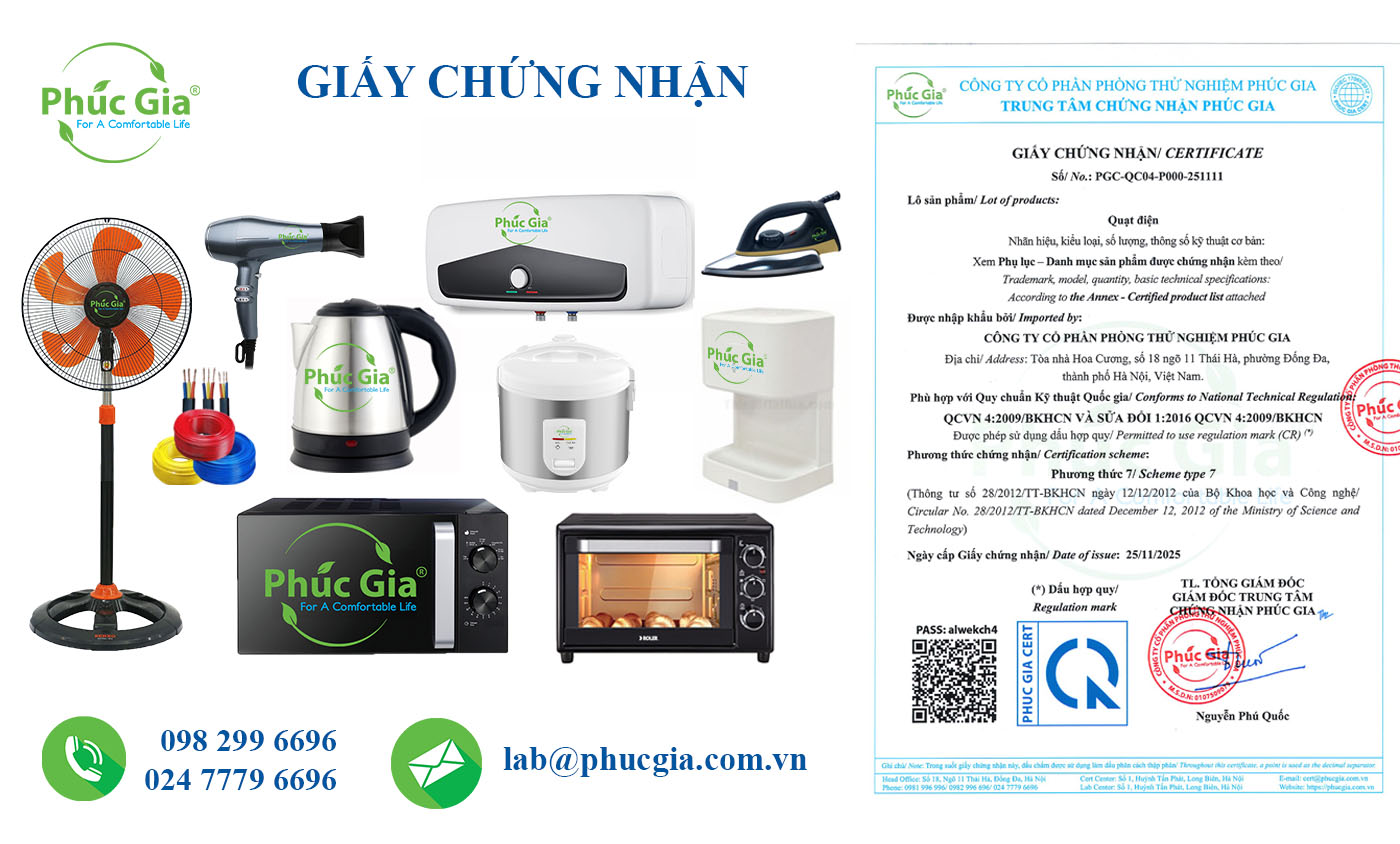 Mẫu giấy chứng nhận theo QCVN 4:2009/BKHCN và sửa đổi 1:2016 QCVN 4:2009/BKHCN (phương thức 7)