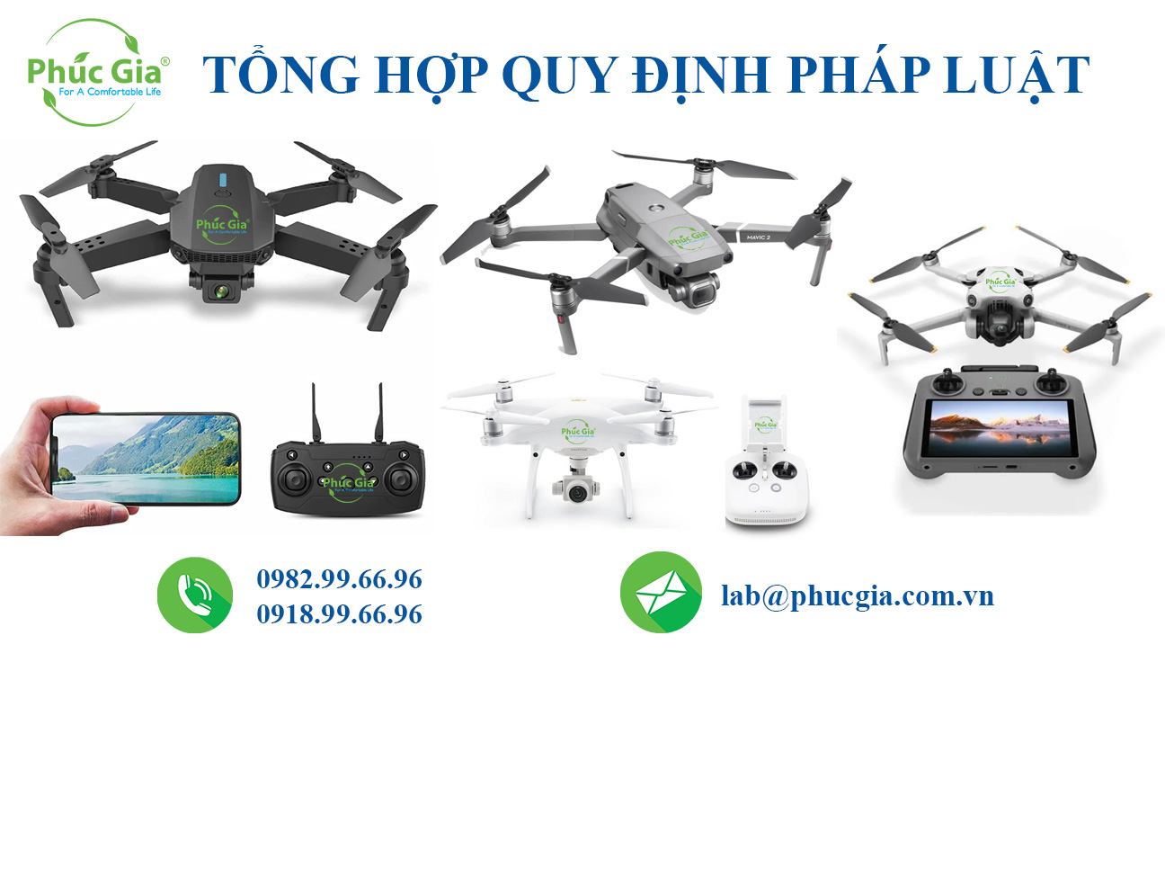 Tổng Hợp Quy Định Pháp Luật Đối Với Flycam/ Drone