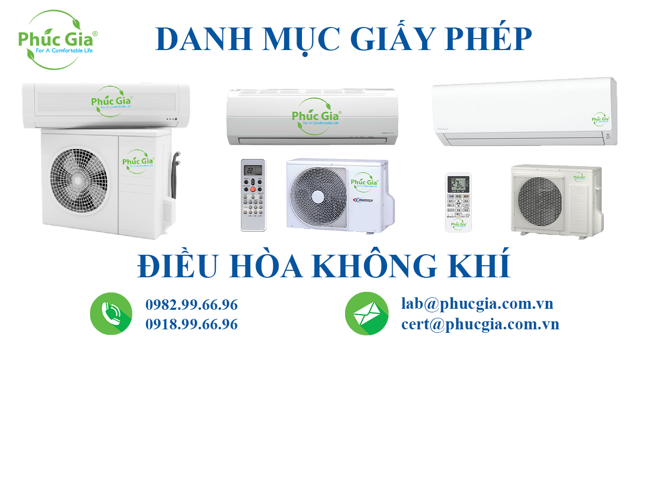 Danh Mục Giấy Phép Đối Với Điều Hòa Không Khí