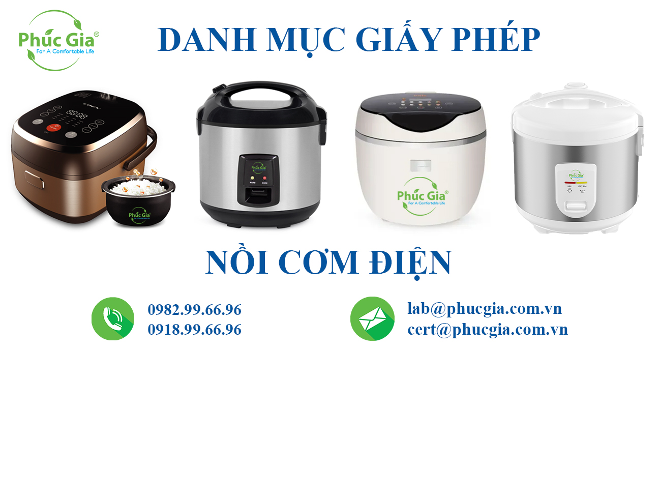 Danh Mục Giấy Phép Đối Với Nồi Cơm Điện