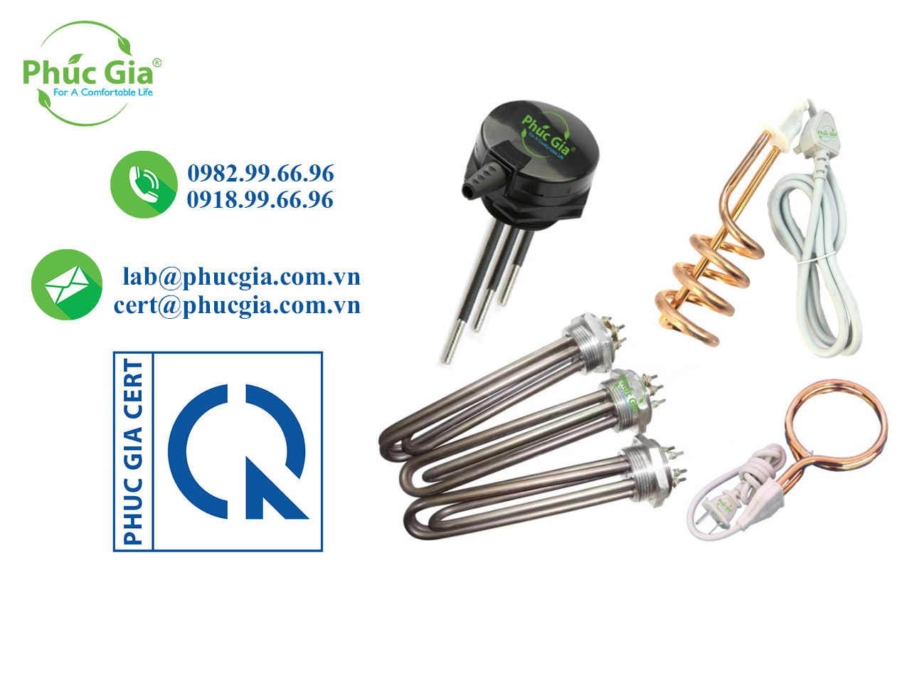 Tổng hợp danh mục giấy phép đối với thiết bị đun nước kiểu nhúng