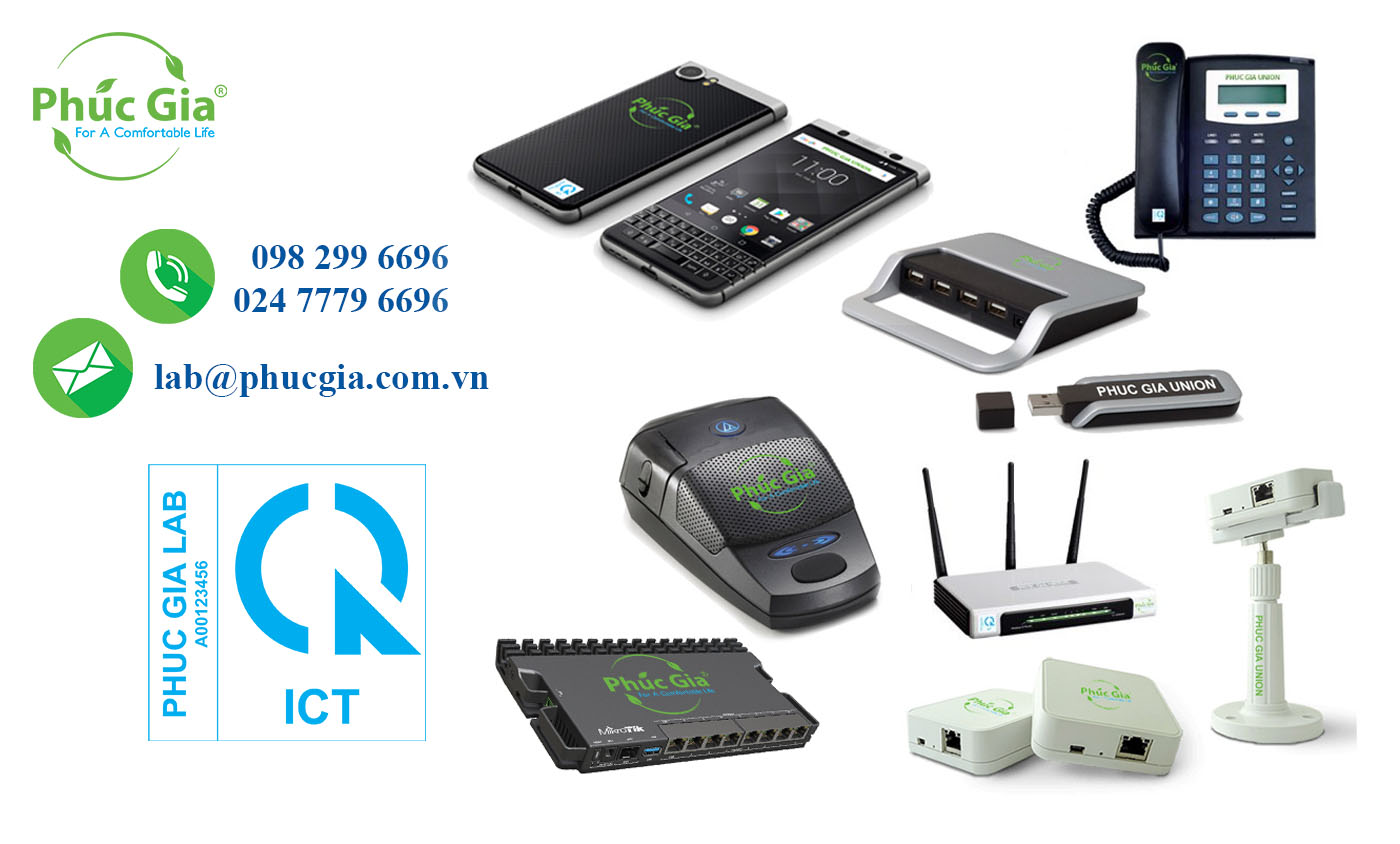 thử nghiệm thiết bị thông tin băng siêu rộng theo QCVN 94:2015/BTTTT