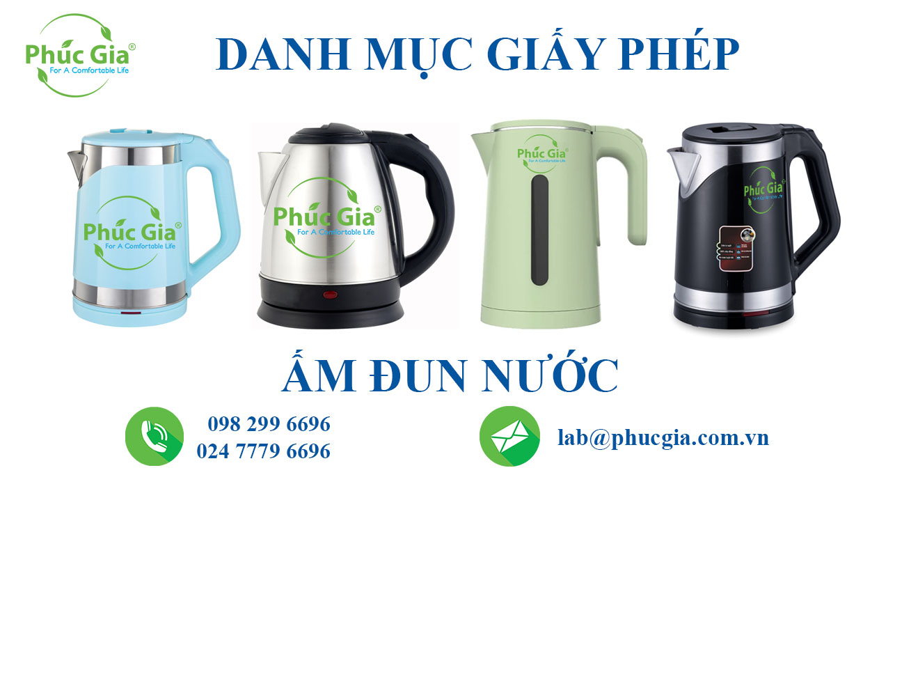 Danh Mục Giấy Phép Đối Với Ấm Đun Nước