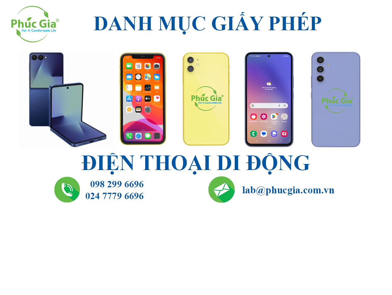 Danh Mục Giấy Phép Đối Với Điện Thoại Di Động