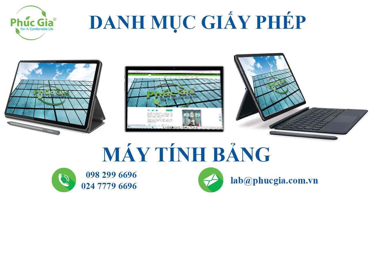 Danh Mục Giấy Phép Đối Với Máy Tính Bảng