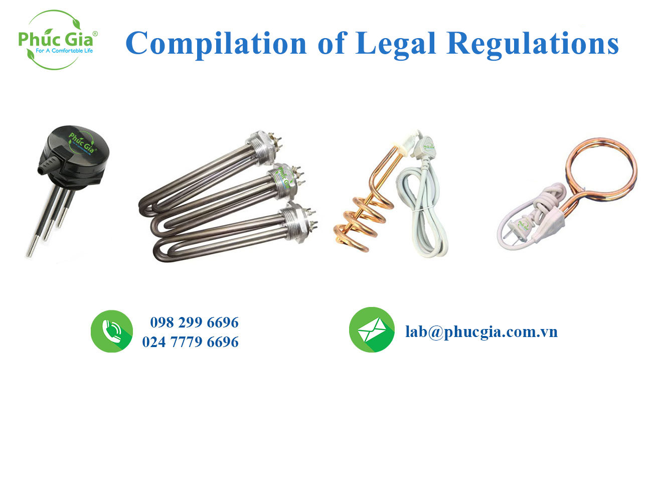 Comprehensive Compilation of Legal Regulations for Immersion Heaters in Vietnam