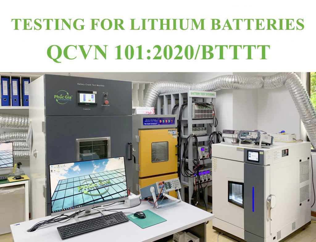 Testing for Lithium Batteries in Vietnam