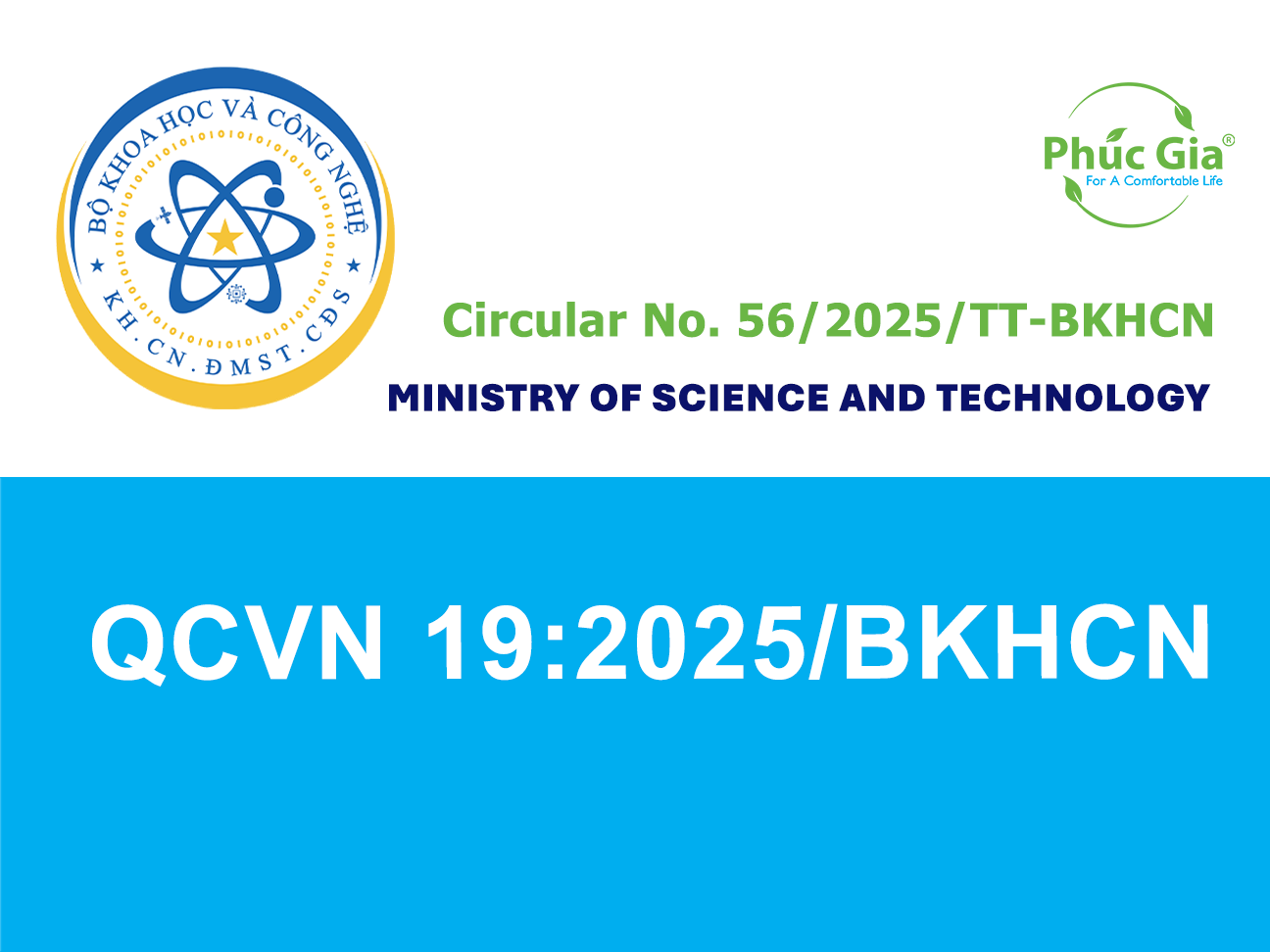 Circular No. 56/2025/TT-BKHCN – QCVN 19:2025/BKHCN: National Technical Regulation on Safety and Electromagnetic Compatibility (EMC) for LED Lighting Products