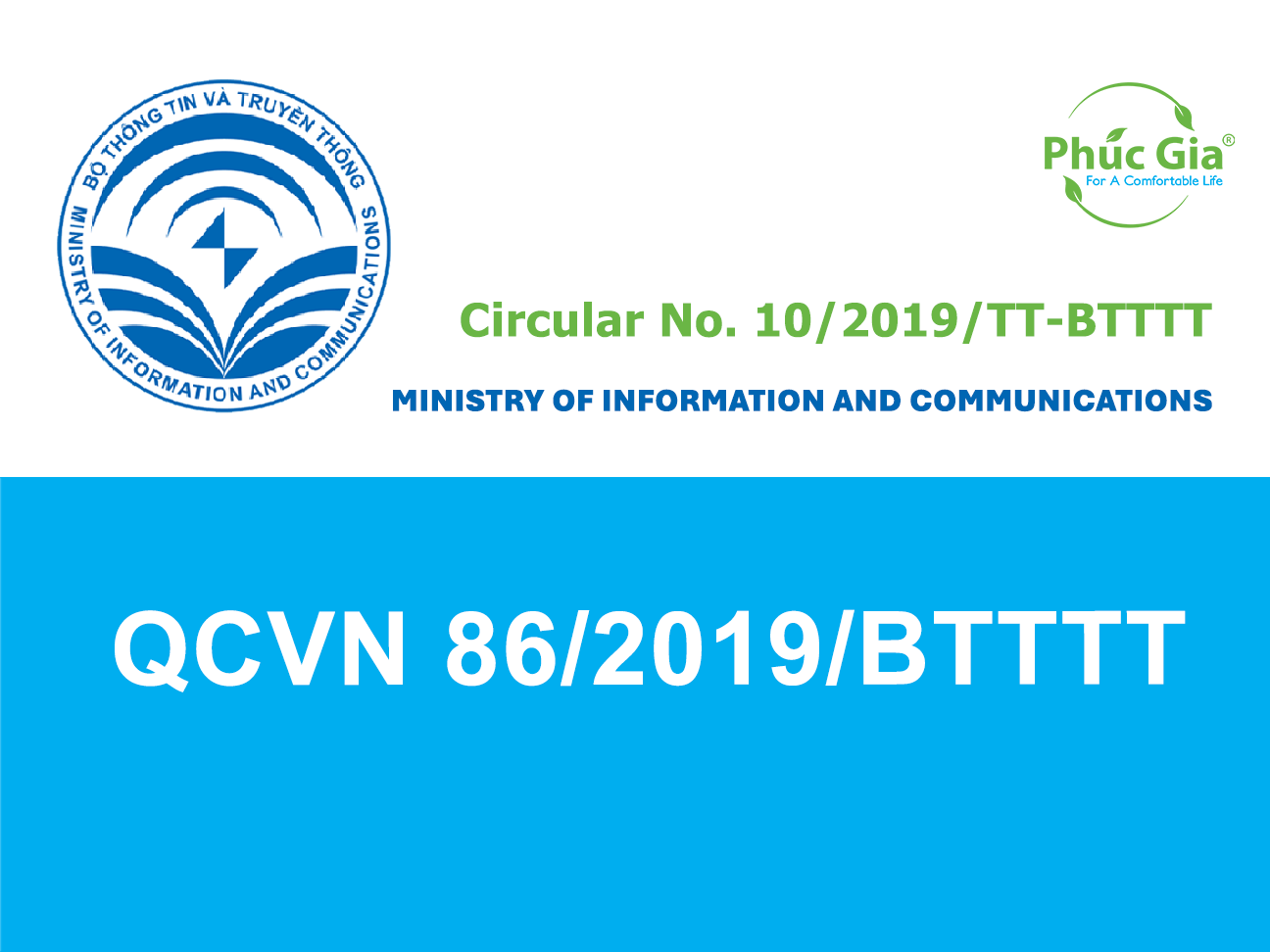 Circular No. 10/2019/TT-BTTTT – QCVN 86:2019/BTTTT Technical Regulation on EMC for Terminal and Ancillary Equipment in Mobile Communication Systems