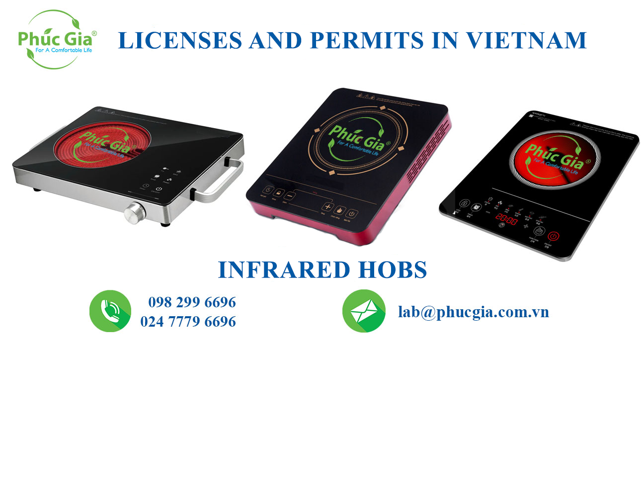 List of Licenses and Permits for Infrared Hobs in Vietnam
