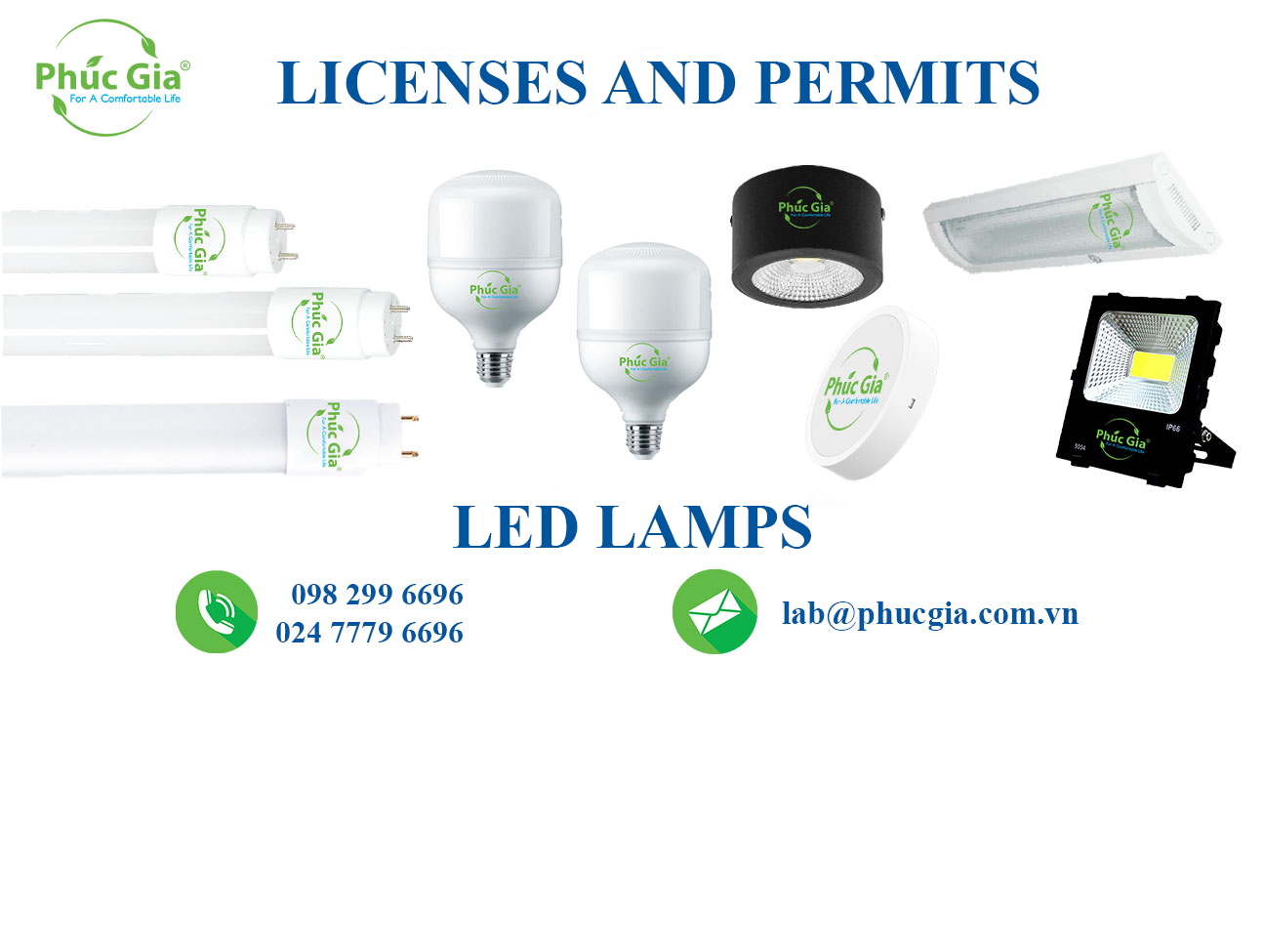 List of Licenses and Permits for LED Lamps in Vietnam