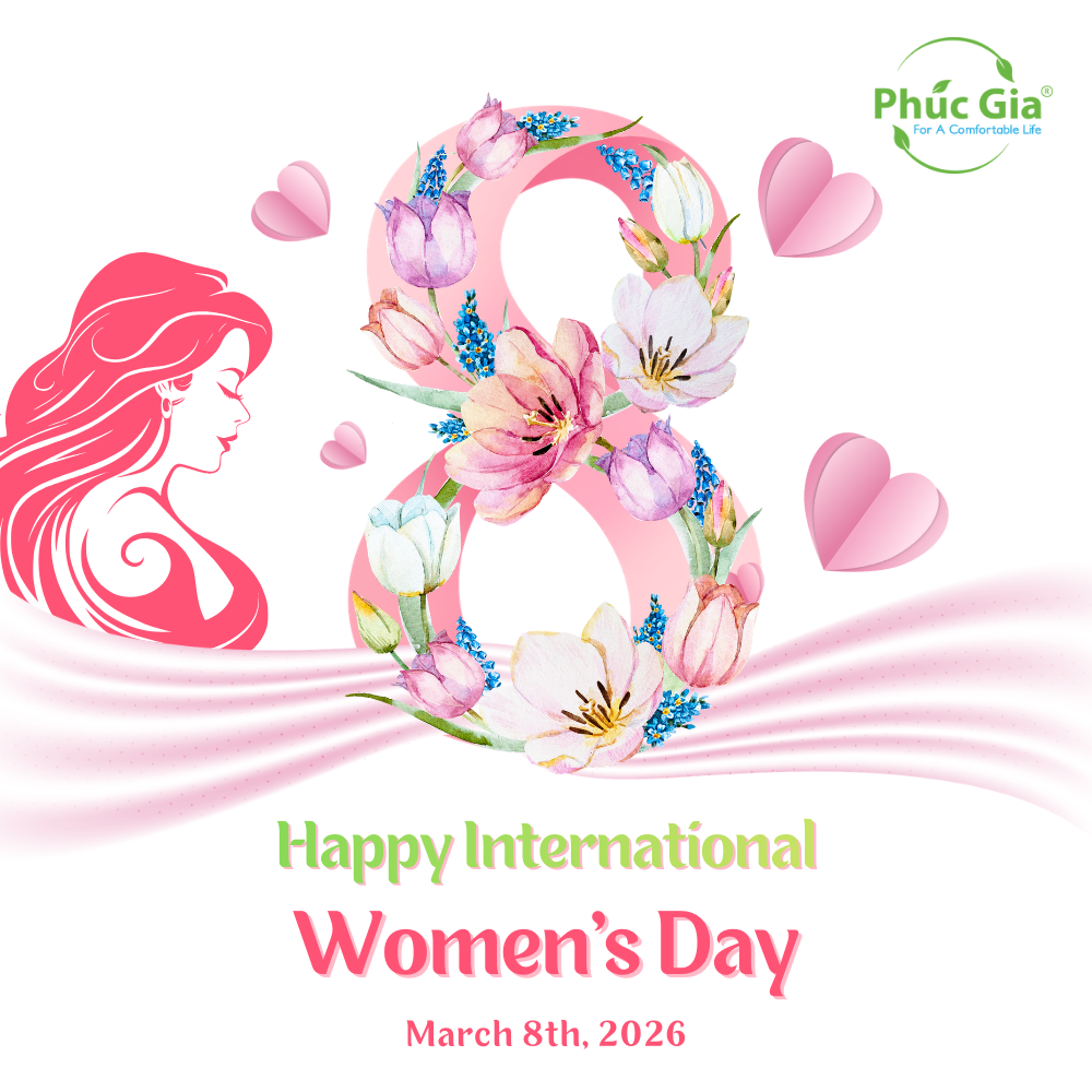 Phuc Gia® Wishes You a Happy International Women's Day – March 8th!