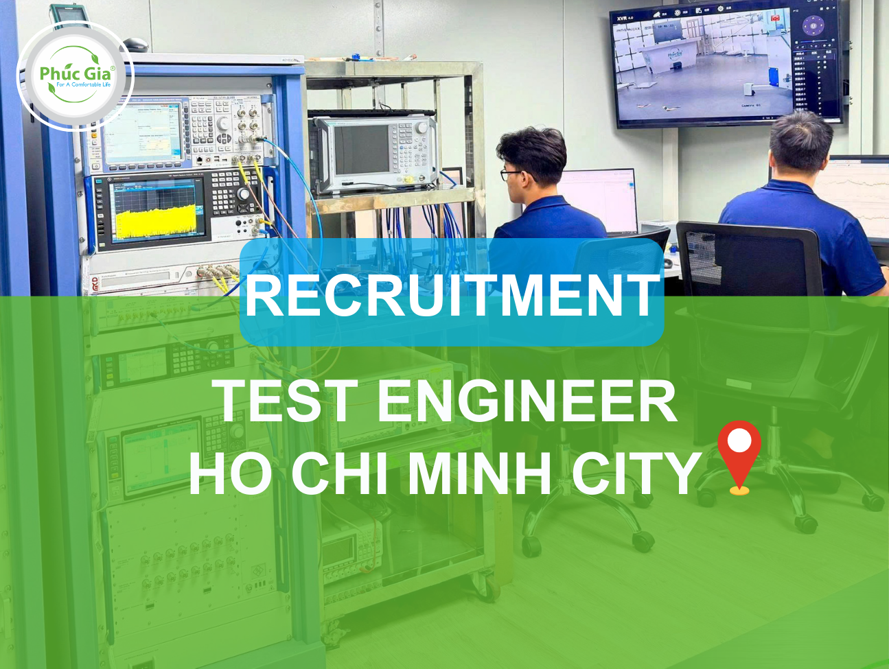 Recruitment for Test Engineer in Ho Chi Minh City