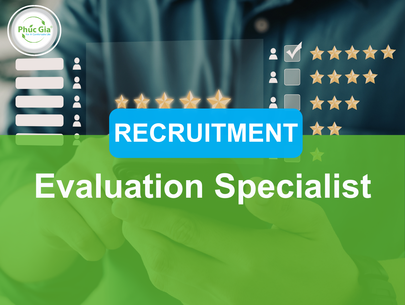 Recruitment for Evaluation Specialist