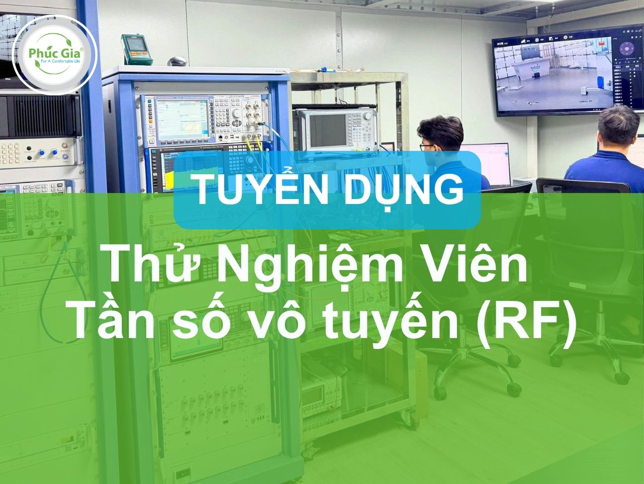 Tuyển Dụng Thử Nghiệm Viên Tần Số Vô Tuyến