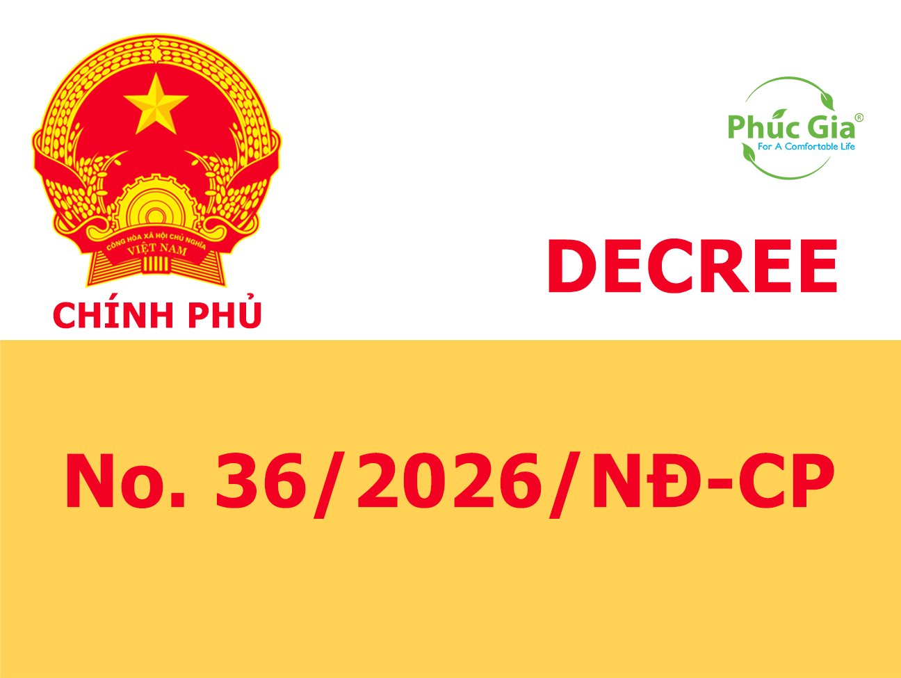 Decree No. 36/2026/NĐ-CP Amending Decree No. 105/2016/NĐ-CP – Regulations on the Operating Conditions of Organizations for Verification, Calibration, and Testing of Measuring Instruments and Measurement Standards in Vietnam