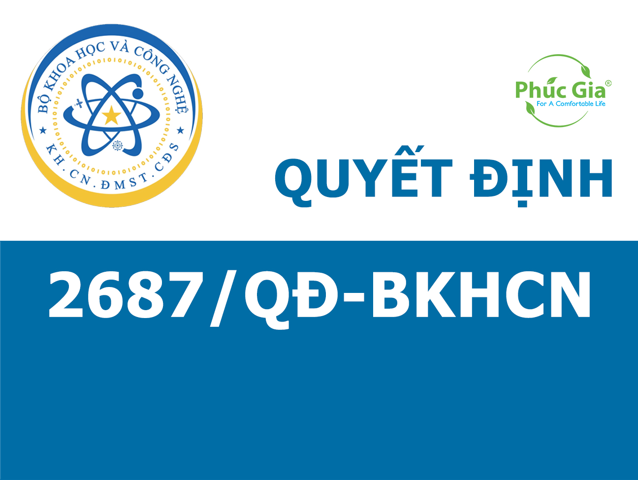 Quyết Định 2687/QĐ-BKHCN Về Việc Công Bố Thủ Tục Hành Chính Bị Bãi Bỏ Thuộc Phạm Vi Chức Năng Quản Lý Của Bộ Khoa Học Và Công Nghệ