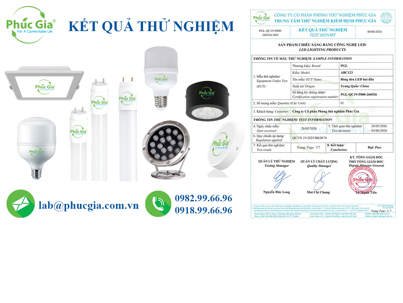 Kết Quả Thử Nghiệm Đèn LED Theo QCVN 19:2025/BKHCN